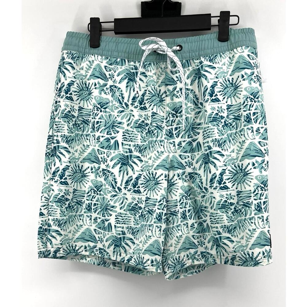 Quiksilver Men's Tropical Swim Trunk Board Shorts Size M Beach Vacation Resort